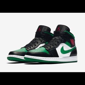 Pine Green Nike Air Jordan 1 Mid